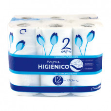 PAPEL HIGIENICO DOS CAPAS COVIRAN 12 ROLLOS