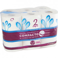 PAPEL HIGIENICO COMPACTO COVIRAN 12 u.