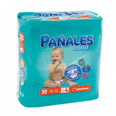 PAÑAL TALLA 4 10-15 KG COVIRAN 30 U.