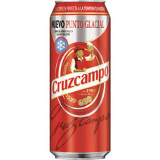 CERVEZA CRUZCAMPO LATA 50 cl