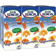 FRUTAS+LECHE MEDITE DON SIMON 200 ML P-6