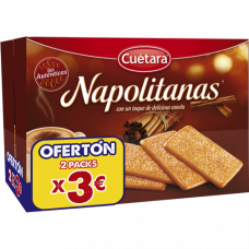  GALLETAS NAPOLITANA CUETARA 500 G P-2 