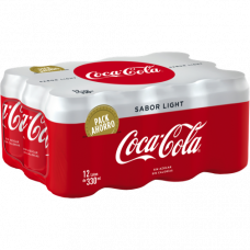 REFRESCO LIGHT COCA COLA LATA 33 CL P-12