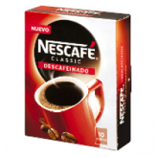 CAFE SOLUBLE DESCAFEIN NESCAFE 10SOBRES