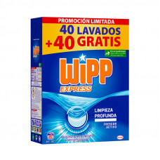 DETERGENTE EN POLVO WIPP - 40+40 CTOS 